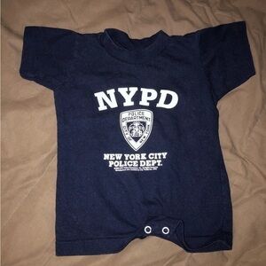 Vintage NYPD Romper